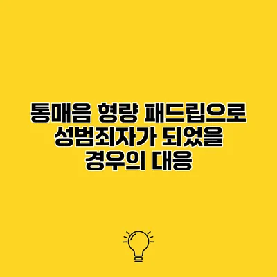 통매음 형량 패드립으로 성범죄자가 되었을 경우의 대응