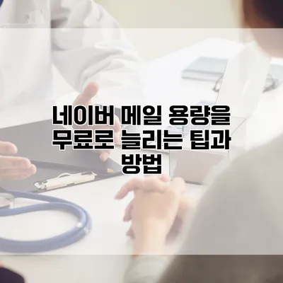 네이버 메일 용량을 무료로 늘리는 팁과 방법